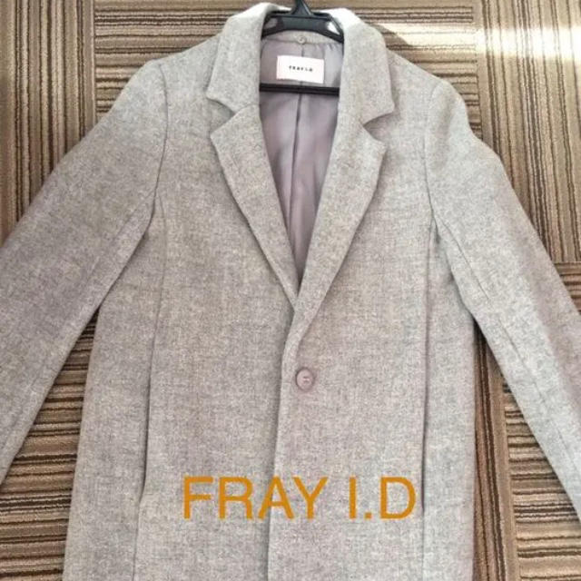 FRAY I.D - FRAY ID ウールチェスターコートの通販 by Y's shop｜フレイアイディーならラクマ