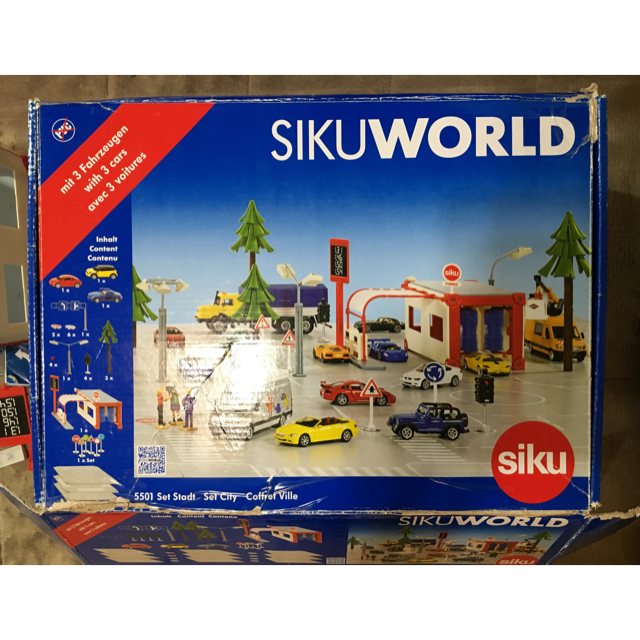 BorneLund(ボーネルンド)のsiku world(ジク ワールド）シティー ボーネルンド キッズ/ベビー/マタニティのおもちゃ(電車のおもちゃ/車)の商品写真