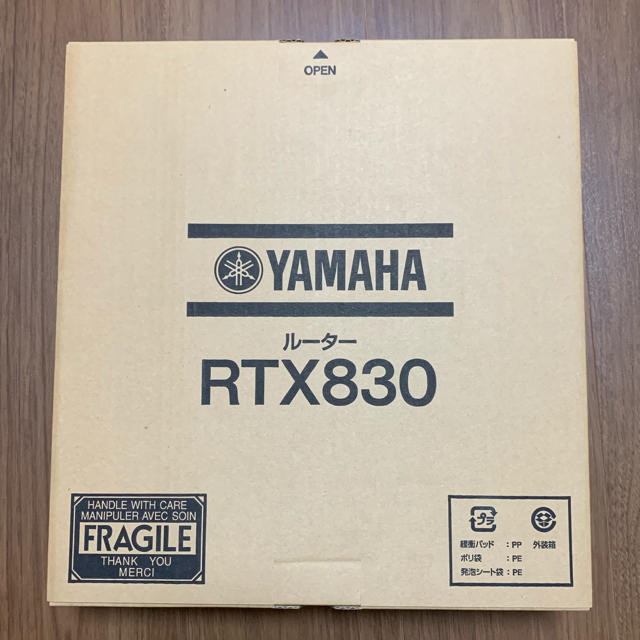 ヤマハ(ヤマハ)のYAMAHA RTX830 2台　ルーター スマホ/家電/カメラのPC/タブレット(PC周辺機器)の商品写真