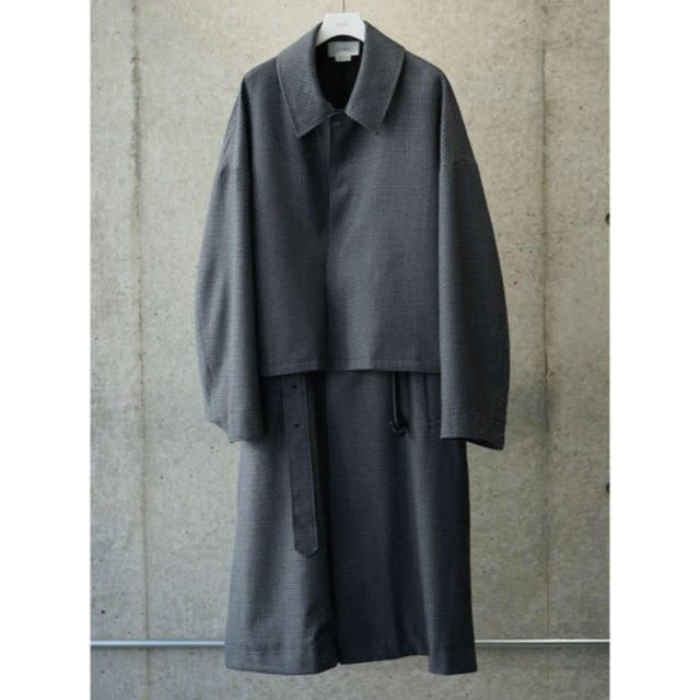 【19aw】YOKE 3WAY BAL COLLAR SHARE COAT