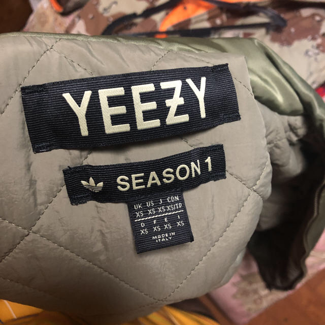 yeezy season 1 bomber jacket MA-1 ジャケットの通販 by yeezy season 1 bomber jacket MA-1 ジャケットの通販 by