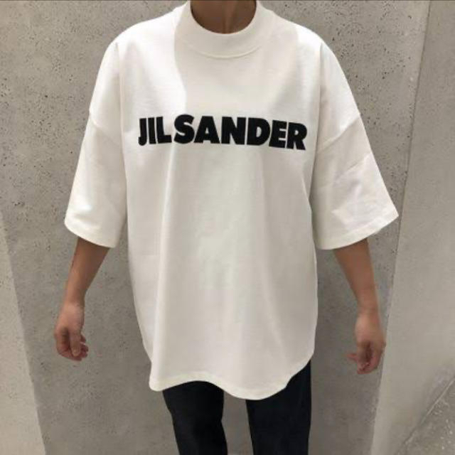 メンズ最終値下げJILL SANDER ボックスロゴT