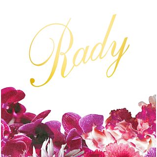 レディー(Rady)のがっきー様専用♡Rady♡リゾートフラワーフェイスタオル♡ホワイト♡(タオル/バス用品)