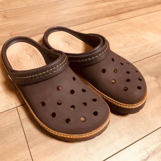 クロックス(crocs)のsai様専用　crocs コブラー メンズ アクアサンダル　25センチ(サンダル)