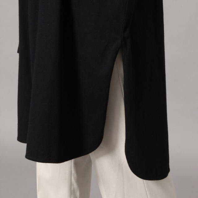 LOWRYS FARM(ローリーズファーム)のローリーズファーム  ロング丈レイヤードカットソー  黒 メンズのトップス(Tシャツ/カットソー(七分/長袖))の商品写真