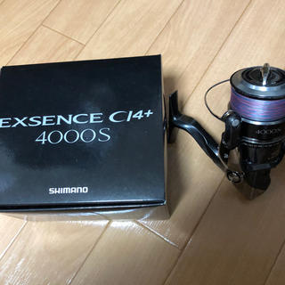 シマノ(SHIMANO)のエクスセンスCI4＋　4000S(リール)