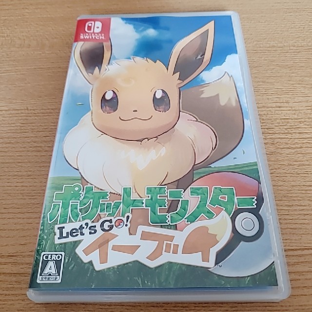 Nintendo Switch(ニンテンドースイッチ)のポケットモンスター Let’s Go！ イーブイ Switch エンタメ/ホビーのゲームソフト/ゲーム機本体(家庭用ゲームソフト)の商品写真