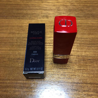 ディオール(Dior)のルージュディオール ウルトラケア 808 カレス(口紅)
