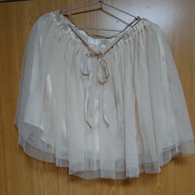 natural couture(ナチュラルクチュール)のチュールスカート レディースのスカート(ミニスカート)の商品写真
