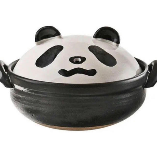 KALDI(カルディ)のKALDI PANDA NANDA インテリア/住まい/日用品のキッチン/食器(鍋/フライパン)の商品写真