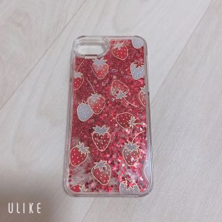 アフタヌーンティー(AfternoonTea)のak様専用　iPhone6s イチゴキラキラ(iPhoneケース)