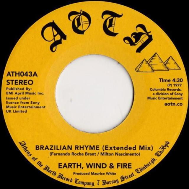 Earth, Wind & Fire /Brazilian Rhyme 7インチ