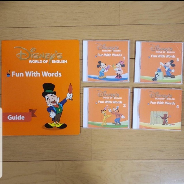 Disney(ディズニー)の（売切値下げ）DWE/Fun With Words CDファンウィズワーズ エンタメ/ホビーのCD(キッズ/ファミリー)の商品写真