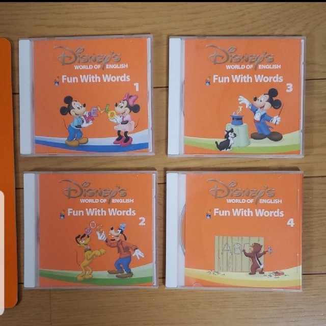 Disney(ディズニー)の（売切値下げ）DWE/Fun With Words CDファンウィズワーズ エンタメ/ホビーのCD(キッズ/ファミリー)の商品写真