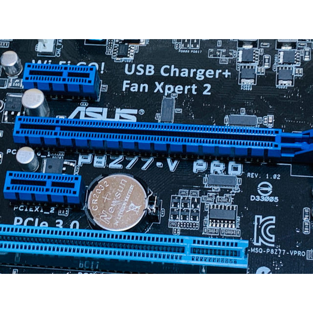 PCパーツASUS P8 Z77-V  i7-2600K  メモリ　16G セット