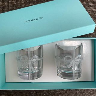 Tiffany & Co. - ティファニーのボウグラスセットの通販 by えりりん's ...