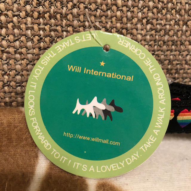 WILL★DOG ハーフチョーク 犬 首輪☆レインボー ハンドメイドのペット(リード/首輪)の商品写真