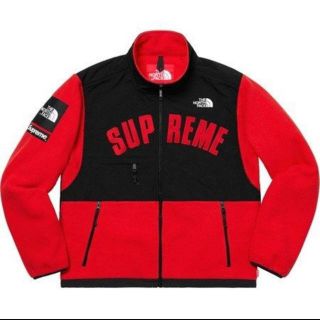 シュプリーム(Supreme)のL supreme north face denali red(ブルゾン)