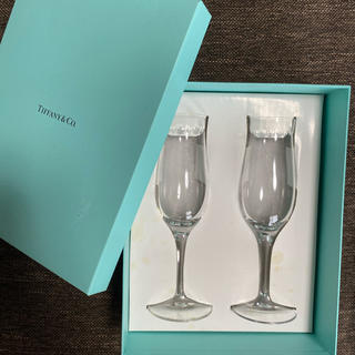 ティファニー(Tiffany & Co.)のティファニー　ティファニー　スウィング　ペア　シャンパングラス(グラス/カップ)