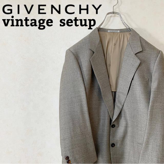 GIVENCHY(ジバンシィ)のOLD GIVENCHY　セットアップ　ヴィンテージ　90s　春物 メンズのスーツ(セットアップ)の商品写真