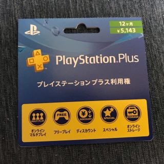 プランテーション(Plantation)のps plus プレイステーションプラス　12ヶ月利用権(その他)