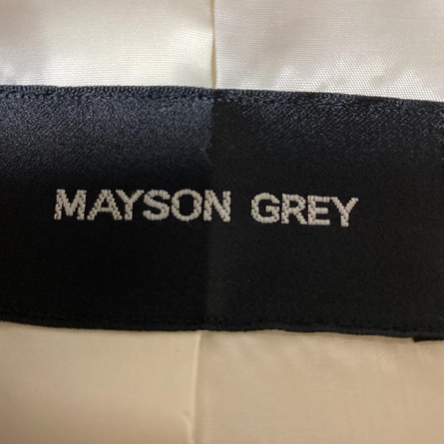 MAYSON GREY(メイソングレイ)の美品ファー付きメイソングレーコート レディースのジャケット/アウター(ロングコート)の商品写真