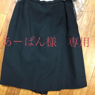 事務服　ラップキュロットタイプ　スカート(キュロット)