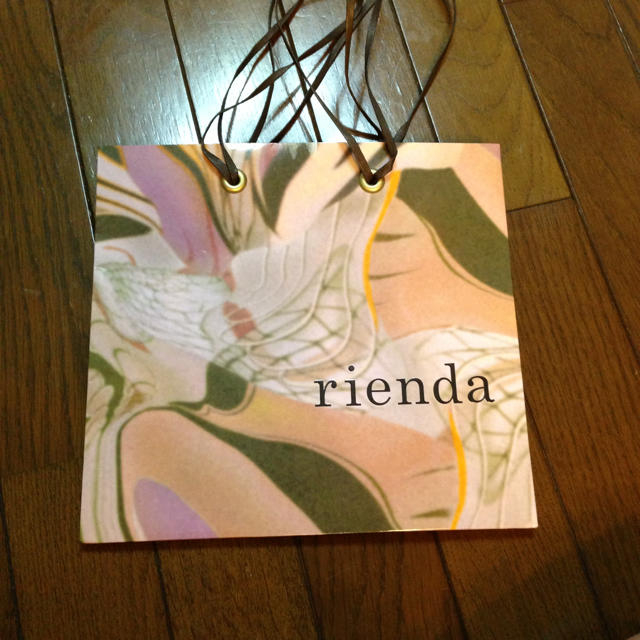 rienda(リエンダ)のｒｉｅｎｄａ♡ショッパー レディースのバッグ(ショップ袋)の商品写真