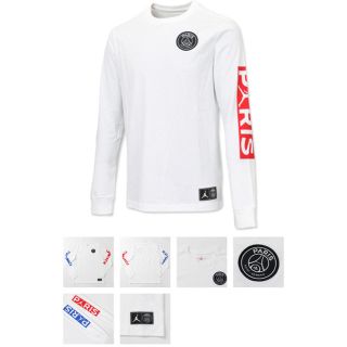 ナイキ(NIKE)のジョーダン PSG L/S Tシャツ(Tシャツ/カットソー(七分/長袖))