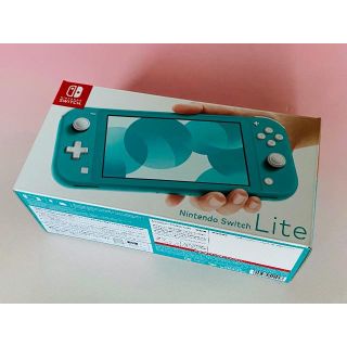 ニンテンドースイッチ(Nintendo Switch)のNintendo Switch Lite ターコイズ ガラスフィルム貼(家庭用ゲーム機本体)