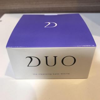 DUO クレンジングバーム　ホワイト(クレンジング/メイク落とし)