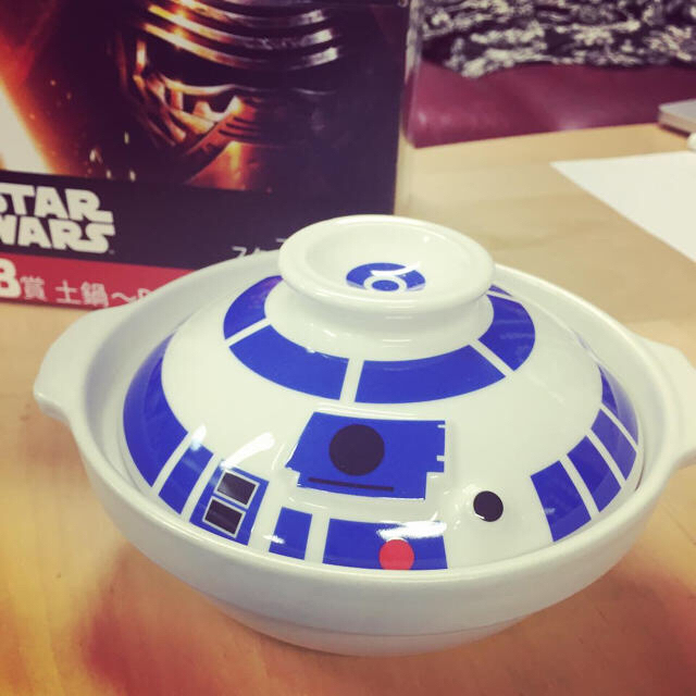 Disney(ディズニー)のスターウォーズ1番くじ＊R2D2土鍋 エンタメ/ホビーのコレクション(その他)の商品写真