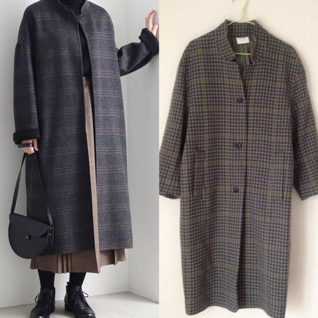 チェック柄 コート 高品質の人気 10399円 www.cvi.med.br-日本全国へ