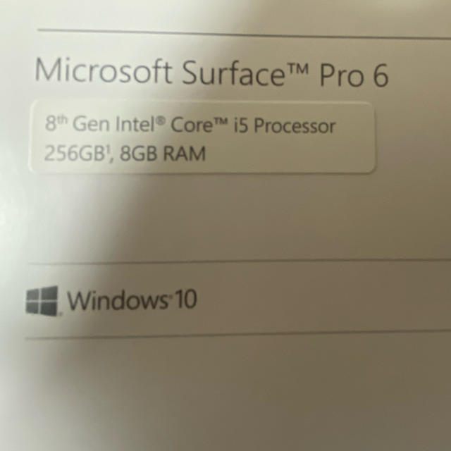 Microsoft(マイクロソフト)のSurface pro6 アークマウス、ペン、office付　超美品 スマホ/家電/カメラのPC/タブレット(ノートPC)の商品写真