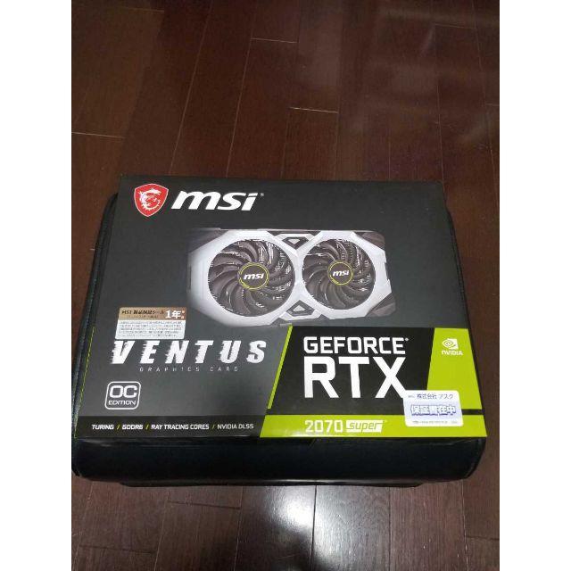 MSI　GeForce RTX 2070 SUPER VENTUS OC　新品