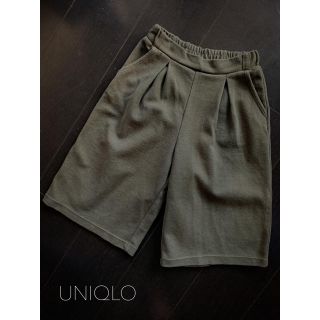 ユニクロ(UNIQLO)のユニクロ ガウチョパンツ 120cm 7分丈(パンツ/スパッツ)