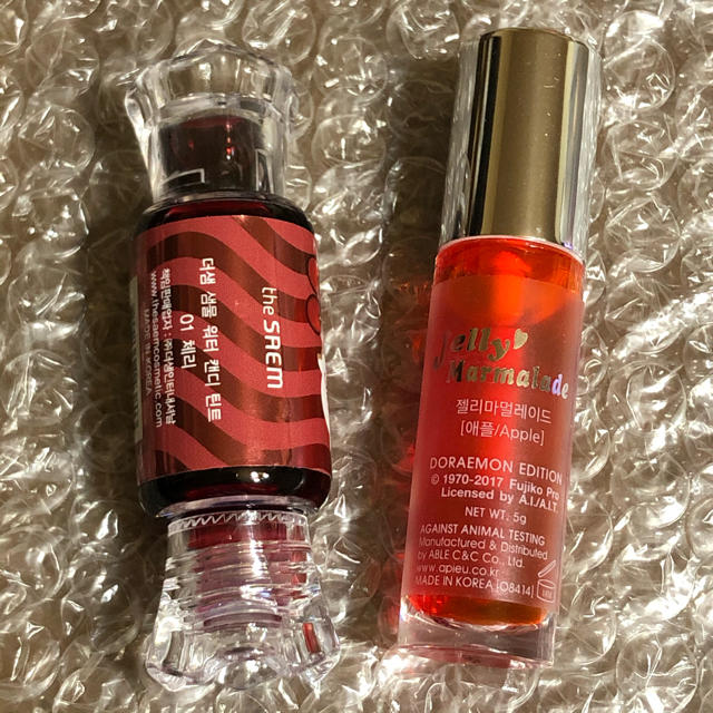 the saem(ザセム)のリップティント2個セット‼️ コスメ/美容のベースメイク/化粧品(口紅)の商品写真