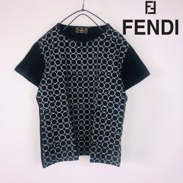 FENDI(フェンディ)のしんちゃん先生様☺︎フェンディ Tシャツ レディース カットソー　FENDI レディースのトップス(Tシャツ(半袖/袖なし))の商品写真