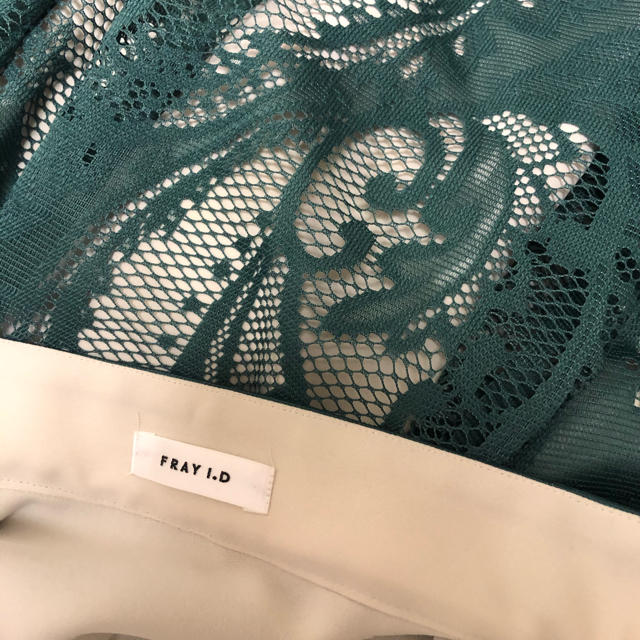 FRAY I.D(フレイアイディー)のフレイアイディー  サーキュラーレーススカート レディースのスカート(ひざ丈スカート)の商品写真