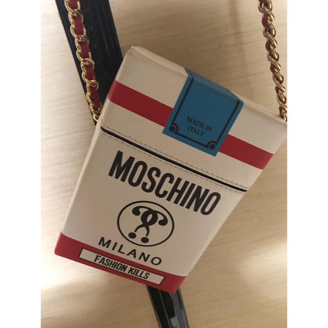 MOSCHINO(モスキーノ)のMOSCHINO モスキーノ シガレットケース バッグ ジェレミースコット レディースのバッグ(ショルダーバッグ)の商品写真