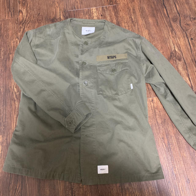 人気商品 W)taps TWILL COTTON. SHIRT. / LS SCOUT wtaps - ミリタリー
