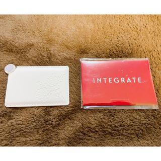 インテグレート(INTEGRATE)のインテグレートあぶらとり紙　ミニミラー付(ミラー)