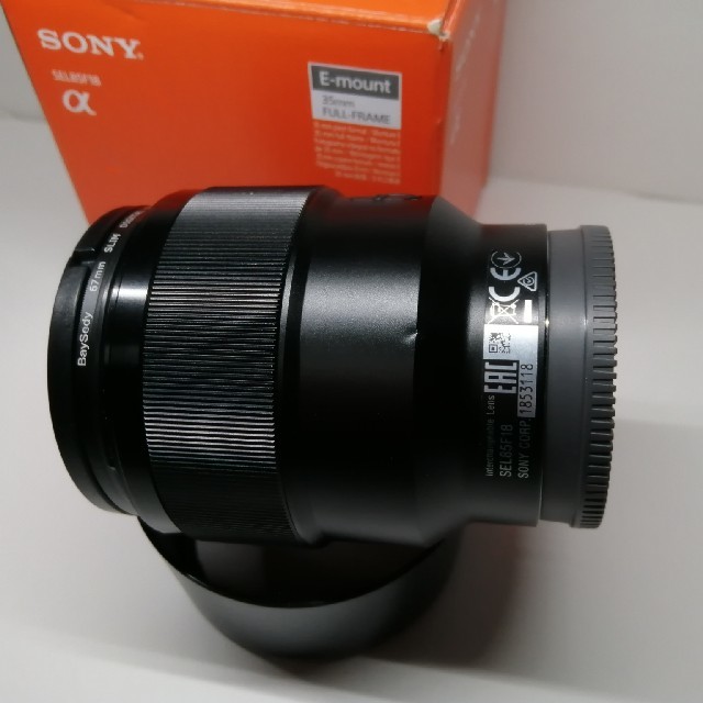 安いHOT SONY - SONY FE 85mm F1.8 SEL85F18 Eマウント オマケ付の通販 by