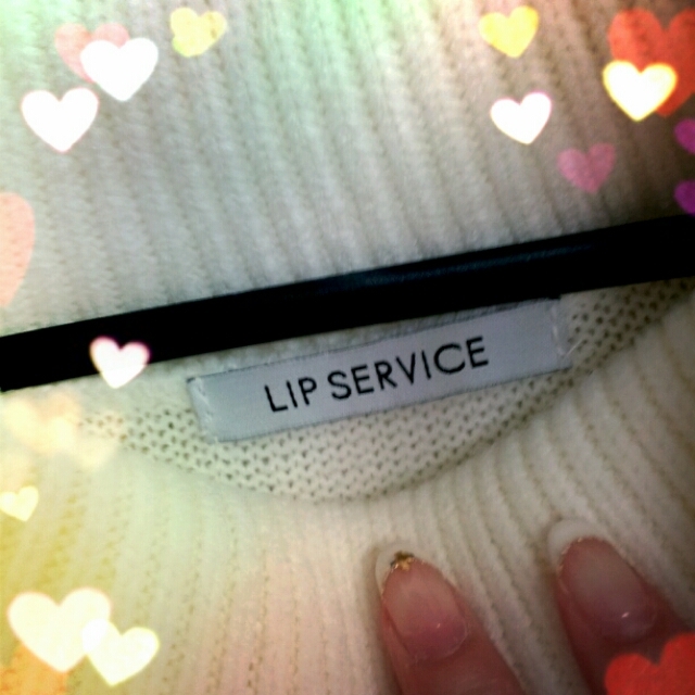 LIP SERVICE(リップサービス)のLIP SERVICE♡ドルマンワンピ レディースのワンピース(ミニワンピース)の商品写真