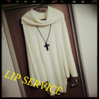 リップサービス(LIP SERVICE)のLIP SERVICE♡ドルマンワンピ(ミニワンピース)