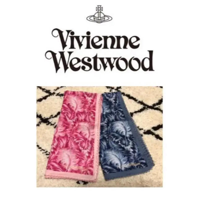 Vivienne Westwood(ヴィヴィアンウエストウッド)の【美品】vivienne westwood スカーフ・ハンカチ　2枚セット レディースのファッション小物(ハンカチ)の商品写真