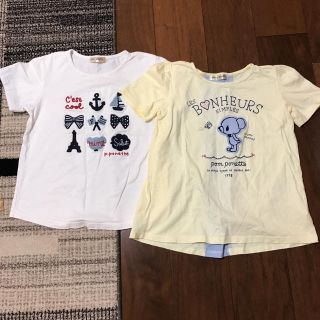 ポンポネット(pom ponette)のpom ponette Tシャツ 2枚(Tシャツ(半袖/袖なし))