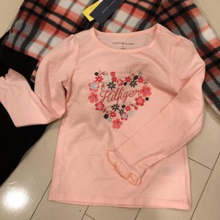 トミーヒルフィガー(TOMMY HILFIGER)のトミーヒルフィガー キッズ 女の子 サイズ6 長袖T レギンス　セット(Tシャツ/カットソー)