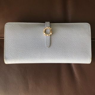 ランバンコレクション(LANVIN COLLECTION)のランバンコレクション　パステルブルー　長財布(財布)