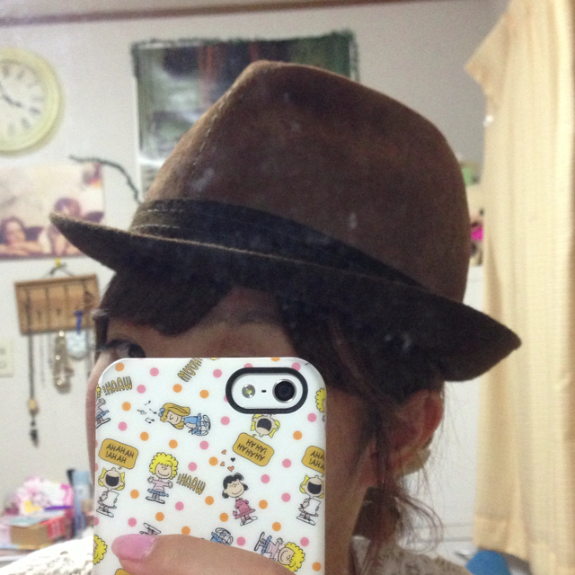 HANJIRO(ハンジロー)のビンテージ ハット レディースの帽子(ハット)の商品写真